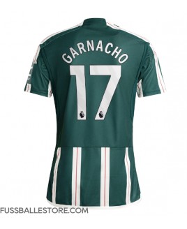 Günstige Manchester United Alejandro Garnacho #17 Auswärtstrikot 2023-24 Kurzarm